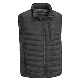 Pinewood Brenton Vest Herre, black/d. antracite