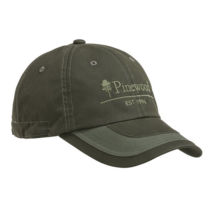 Pinewood Cap Extreme m/broderi, moss green