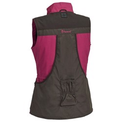 Pinewood New Dogsport vest dame, fuchsia/s.brown