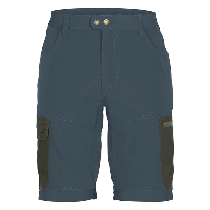 10: Pinewood Finnveden Trail Hybrid Shorts-dark storm/dark green-56 - Shorts