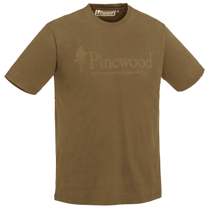 Pinewood Outdoor Life T-Shirt Men-h.green-3XL - T-Shirt, Polo-shirt