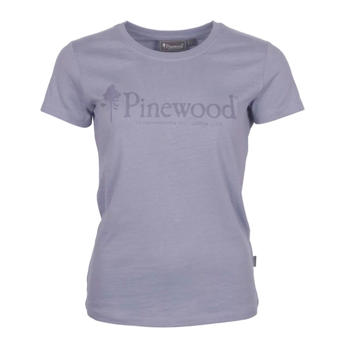 Pinewood Outdoor Life T-Shirt Dame-l.lilac-XL - T-Shirts