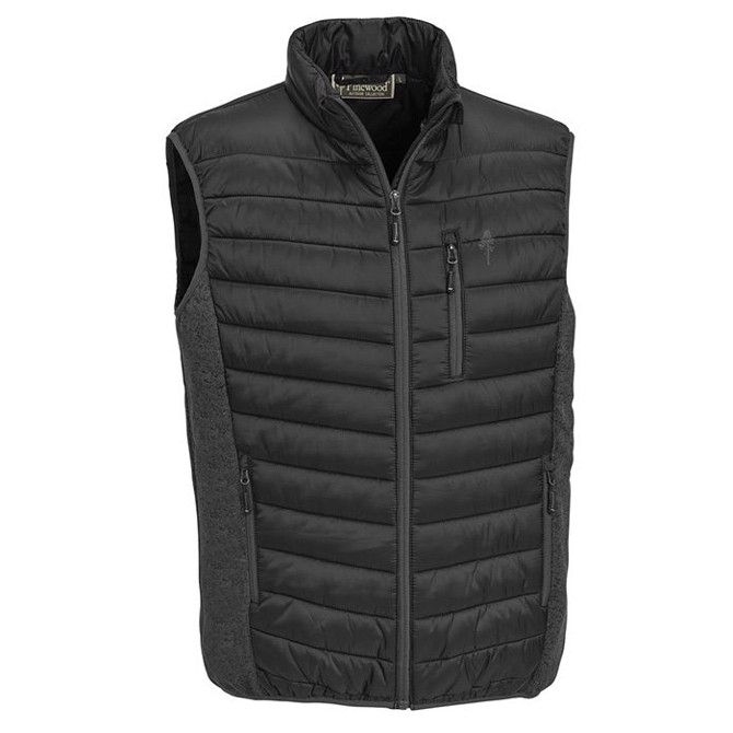 Pinewood Caribou Padded vest, m.antracit