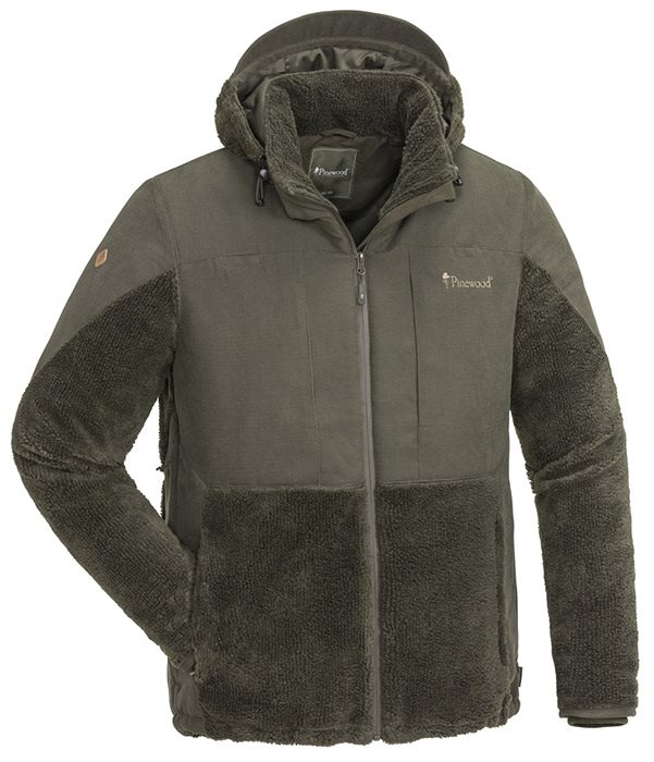 Pinewood Esbo Pile jakke, suede brown-L - Vinterjakker til mænd