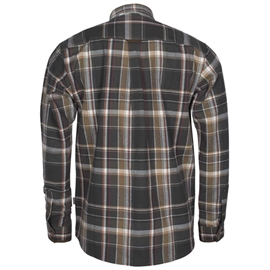 Pinewood Prestwick flannelskjorte, d.green/black