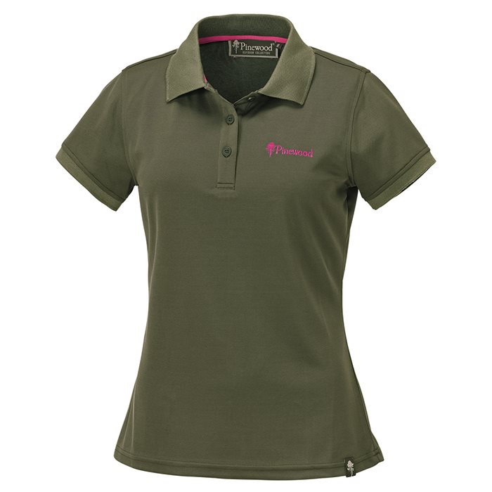 Pinewood Ramsey Polo Shirt Dame, green