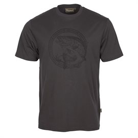 Pinewood Salmon T-Shirt Men, d. antracite