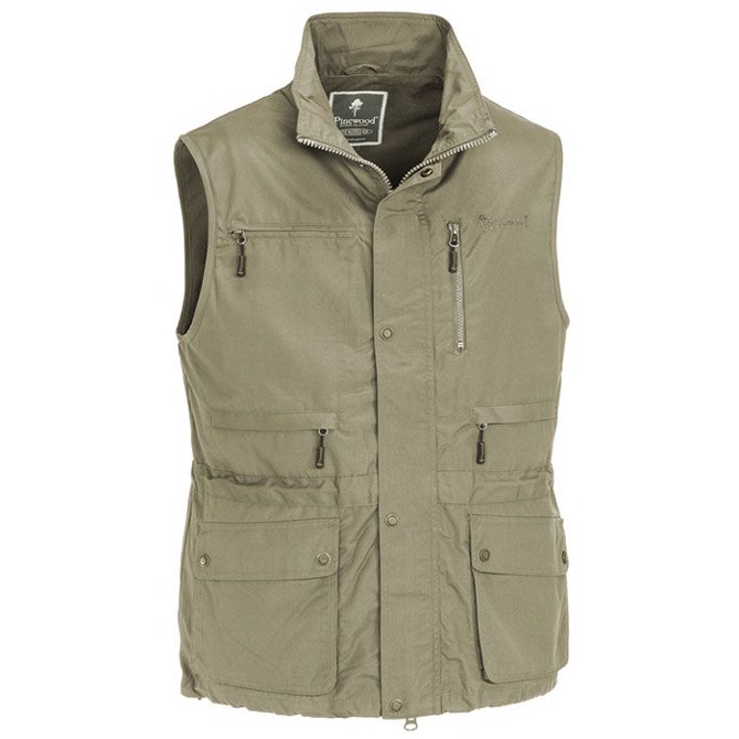 Pinewood Nye Tiveden vest-light khaki-M