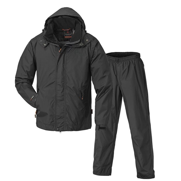 Billede af Pinewood Tornado Extreme regnsæt 20.000mm-black-2XL - Regntøj, poncho hos Outdoornu.dk