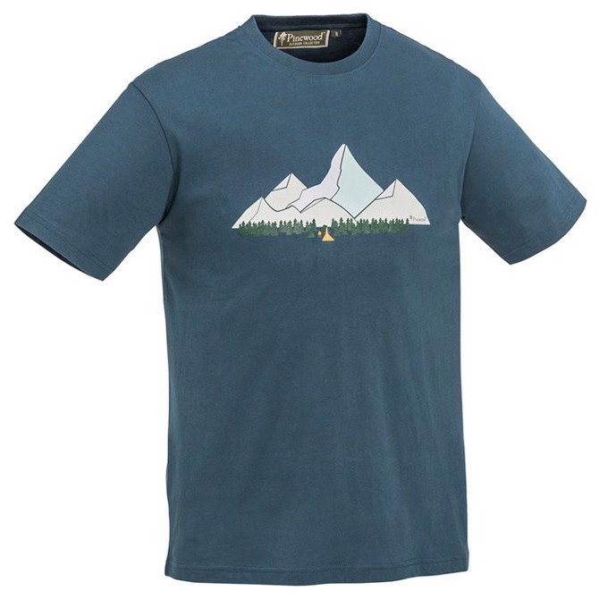 Pinewood Mountain T-Shirt, blå