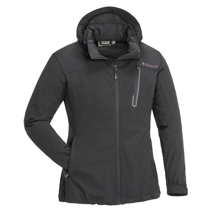 Billede af Pinewood Wilda Stretch Shell W, black-S - Jakker hos Outdoornu.dk