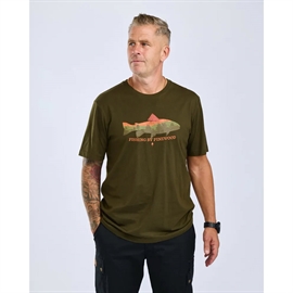 Pinewood Fish Passport T-Shirt Men, green