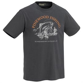 Pinewood T-Shirt Fish, d. antracite