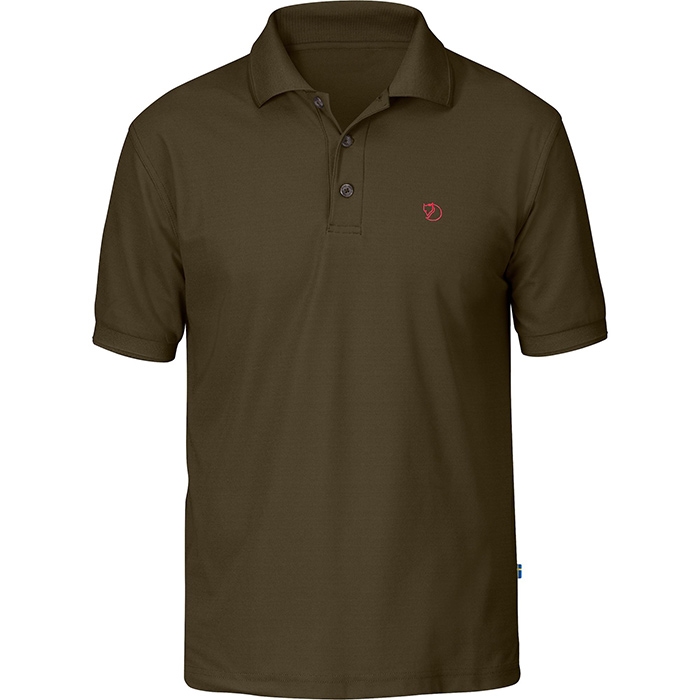 Billede af Fjällräven Crowley Pique Shirt-dark olive-3XL - T-Shirt, Polo-shirt