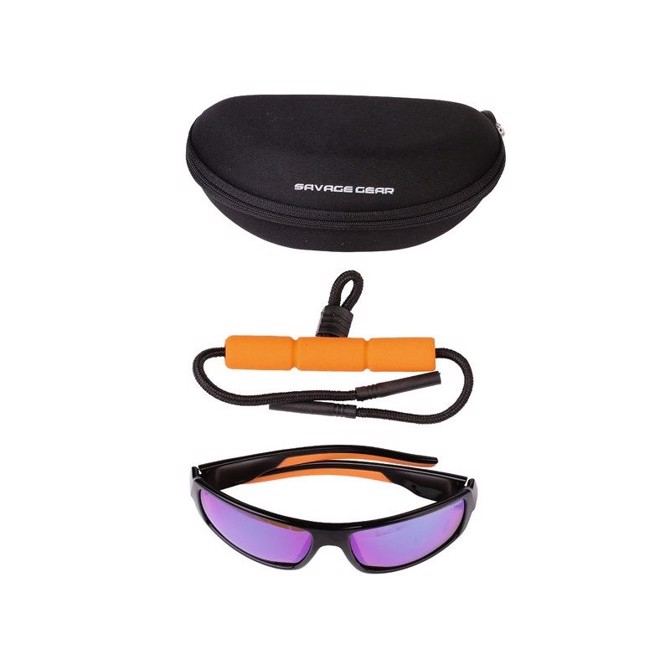 Savage Gear Savage Eyes polaroidbrille-brun/spejl