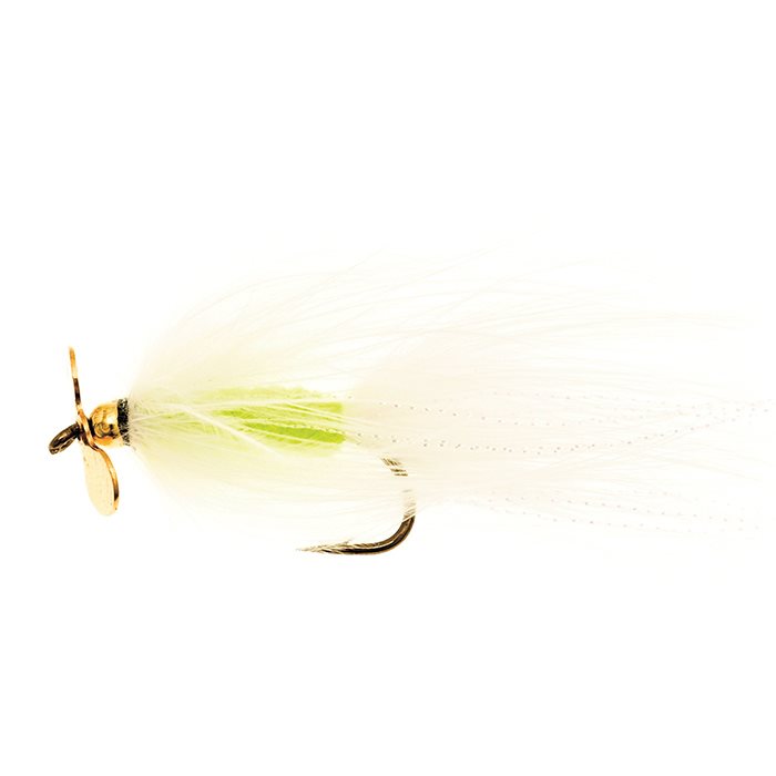 Billede af Unique Flies Herning Fly propeller, white - Fluer