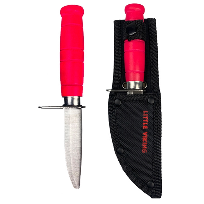 Little Viking Kids Knife, 7 cm-pink