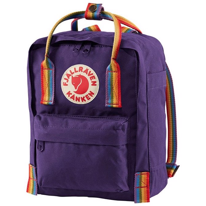 Fjällräven Kånken Rainbow Mini 7L-purple