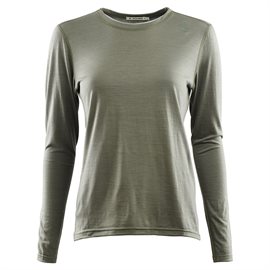 Aclima Lightwool Crew neck Woman, ranger green