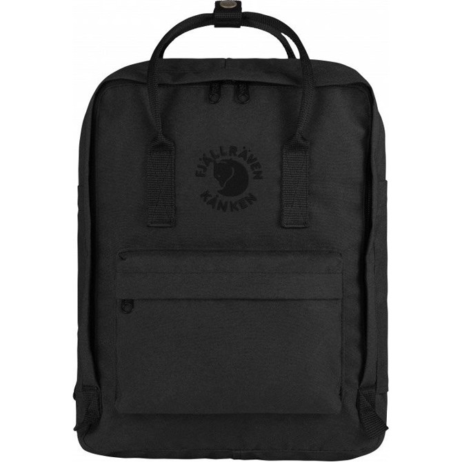 Fjällräven Re-Kånken-black – Skoletasker / -rygsække