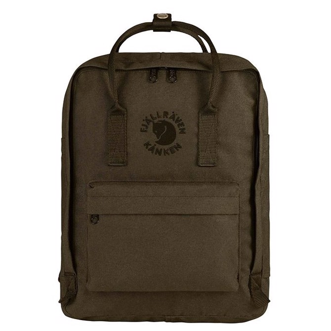 Fjällräven Re-Kånken-dark olive – Skoletasker / -rygsække