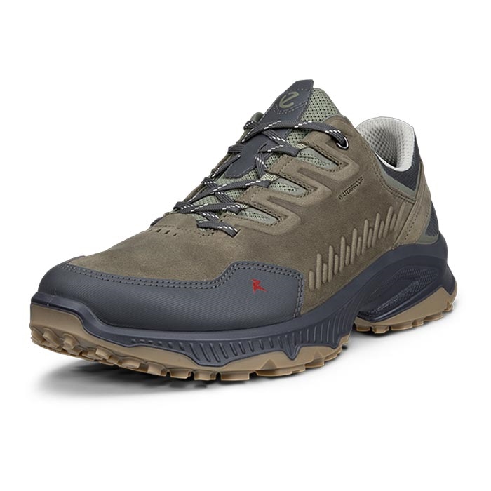 Ecco Receptor XP WP Leather Herre / Mænd, smokey olive-41 - Ecco vandresko