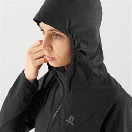 Salomon Lightning WP Jacket Women 10.000mm, black