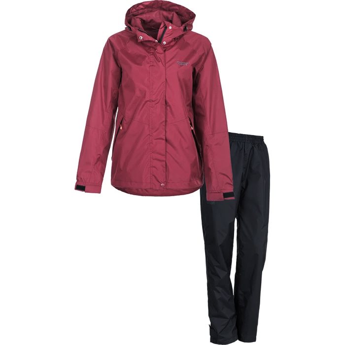 Weather Report Carlene regnsæt dame 10.000mm-tibetan red-42