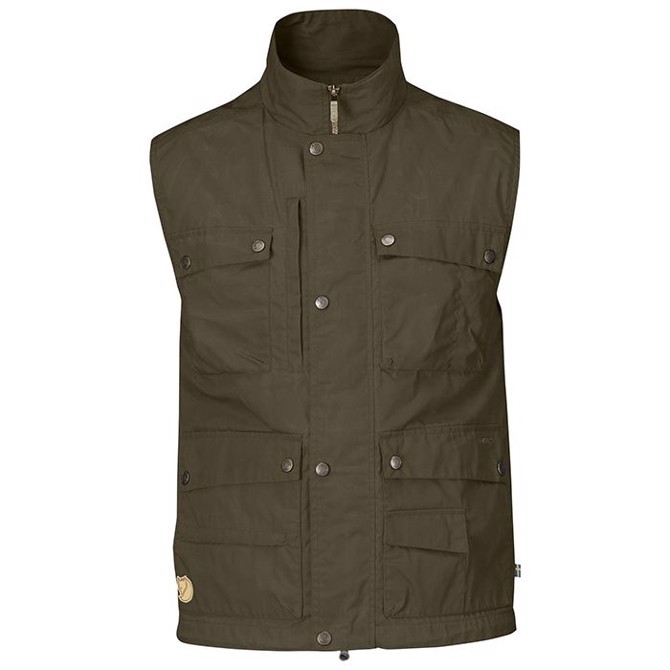 Fjällräven Reporter Lite vest men, dark olive-L