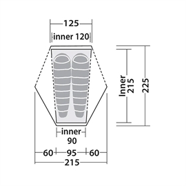 Robens Seeker 2 LW telt - 2-pers.
