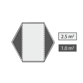 Robens Aster 2 Pro telt - 2-pers.