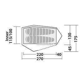 Robens Cress 2 Pro - 2-pers.