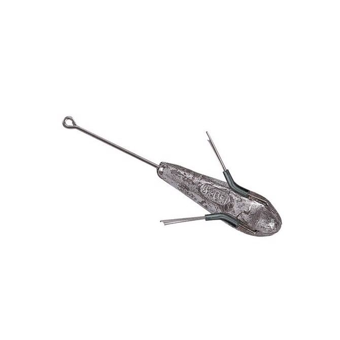 Zebco rollebly med anker til surfcasting, blyfri - 190 g