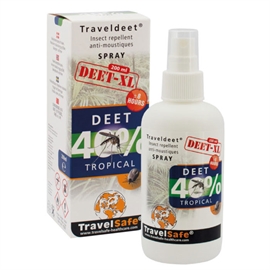 Travelsafe Deet 40% moskitospray, 200ml