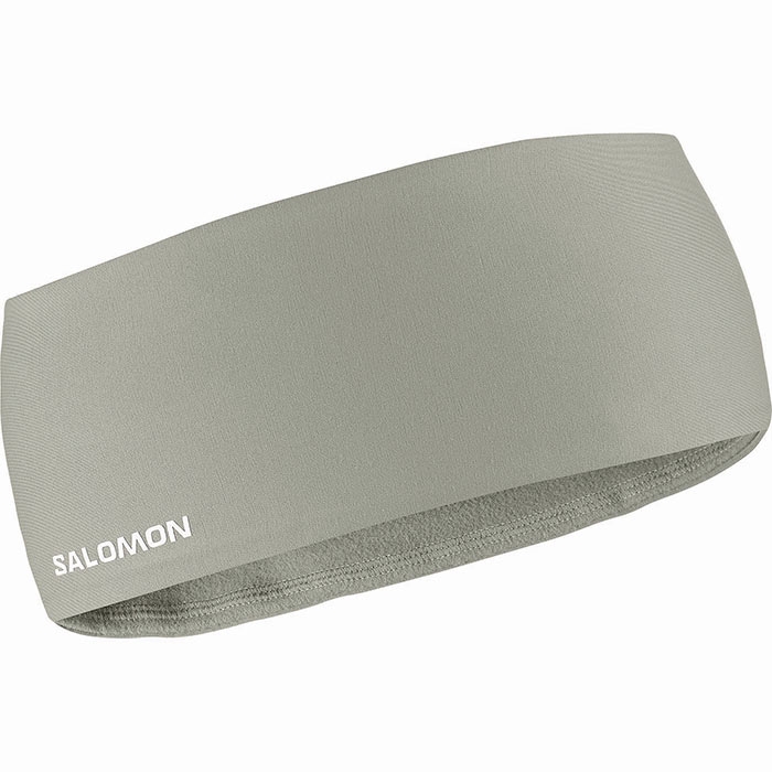 Salomon Run Tech pandebånd-castor gray - Pandebånd
