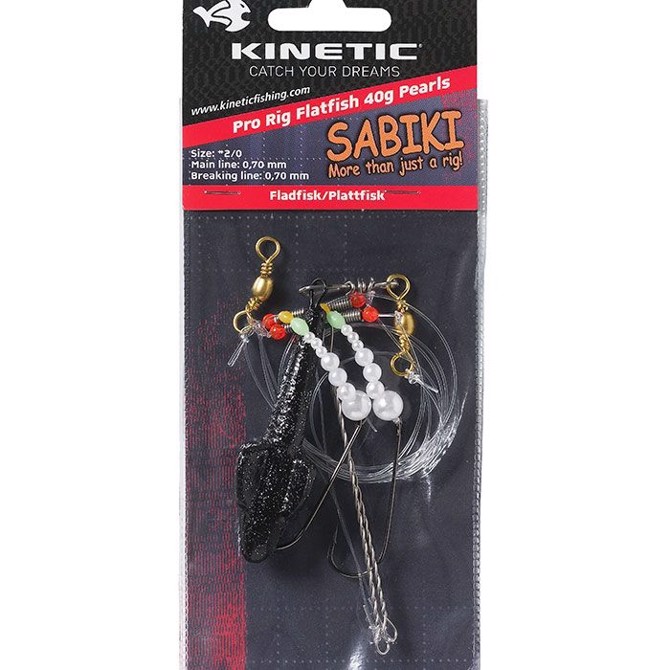 Kinetic Sabiki Pro Rig fladfiskeforfang m/lod