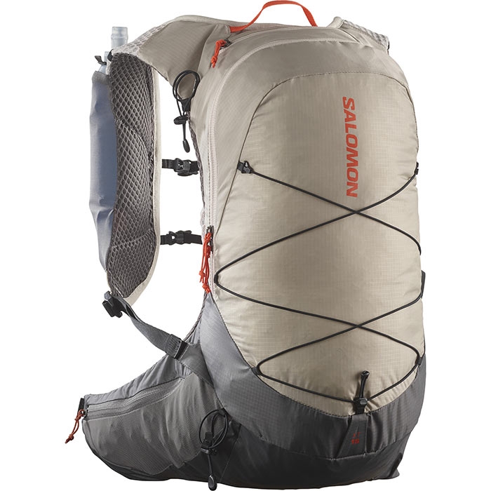 Salomon Xt 15 Rygsæk-feather Gray/plum - Vandrerygsække