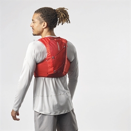 Salomon Active Skin 4 set, dahlia/high risk red