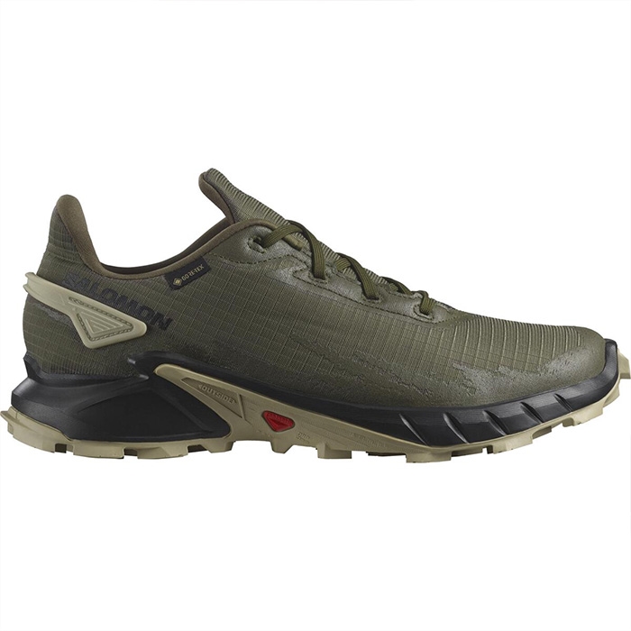 Salomon Alphacross 4 GTX Men, olive night-40 2/3 / UK 7