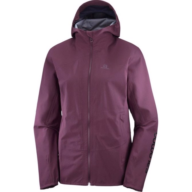 Salomon Outline Jacket Women 20.000mm, winetasting