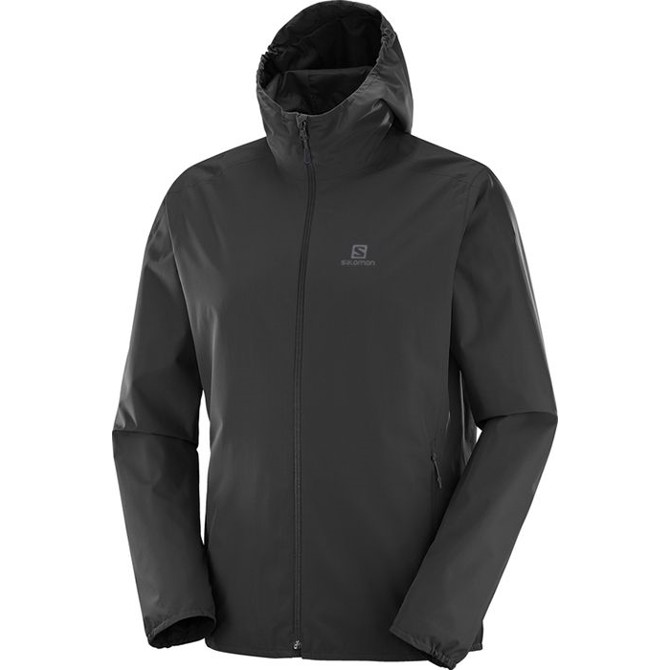 Konkurrence stå på række Sparsommelig Salomon Essential Jacket Men, black