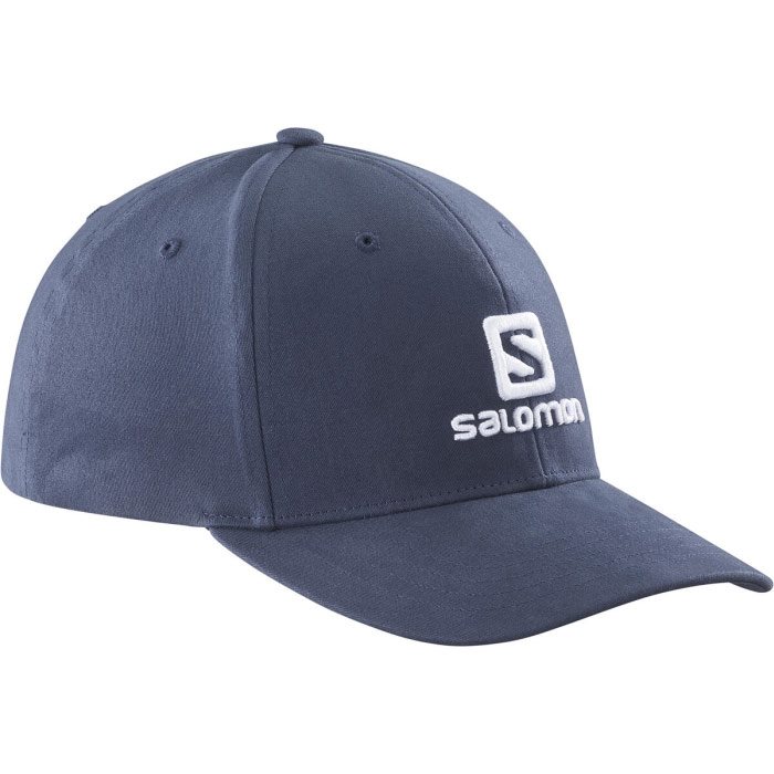 Salomon Logo Cap, mood indigo - Baseball cap, kasket