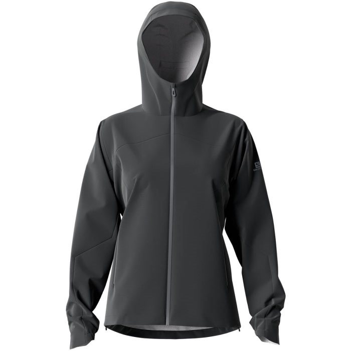 5: Salomon Outline GTX 2.5L Jacket Women, black-XL - Jakker