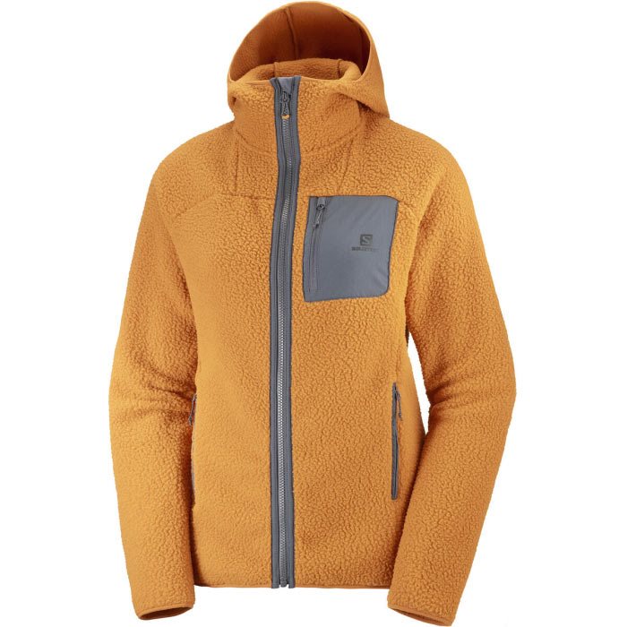 Salomon Outline Warm Teddy Fleece W, honey ginger