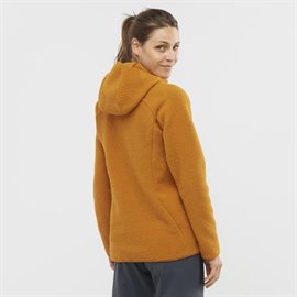 Salomon Outline Warm Teddy Fleece W, honey ginger