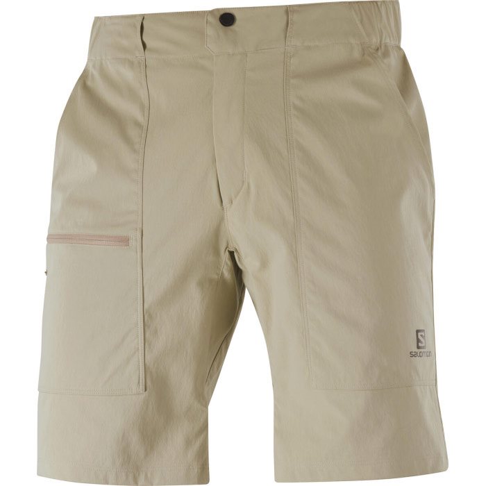 10: Salomon Outrack Shorts Men, roasted cashew-56 - Shorts