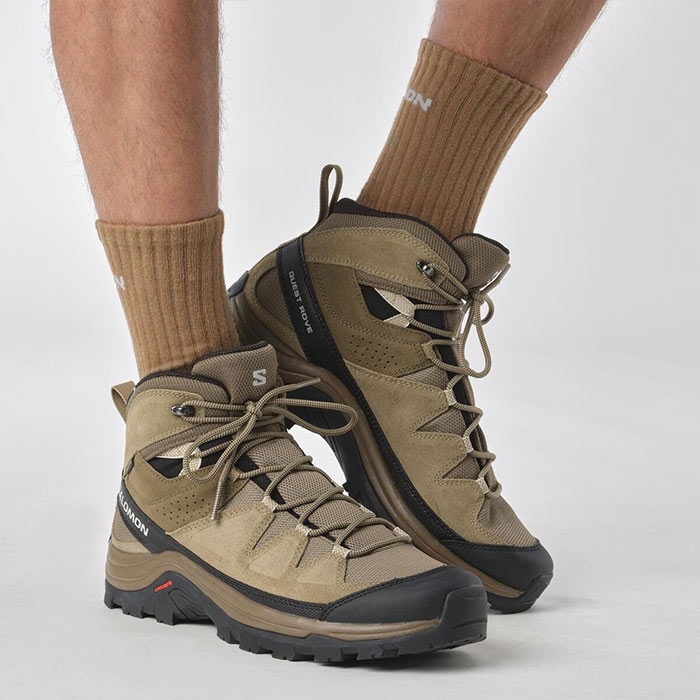 Salomon Quest Rove GTX, kangaroo/kelp/black