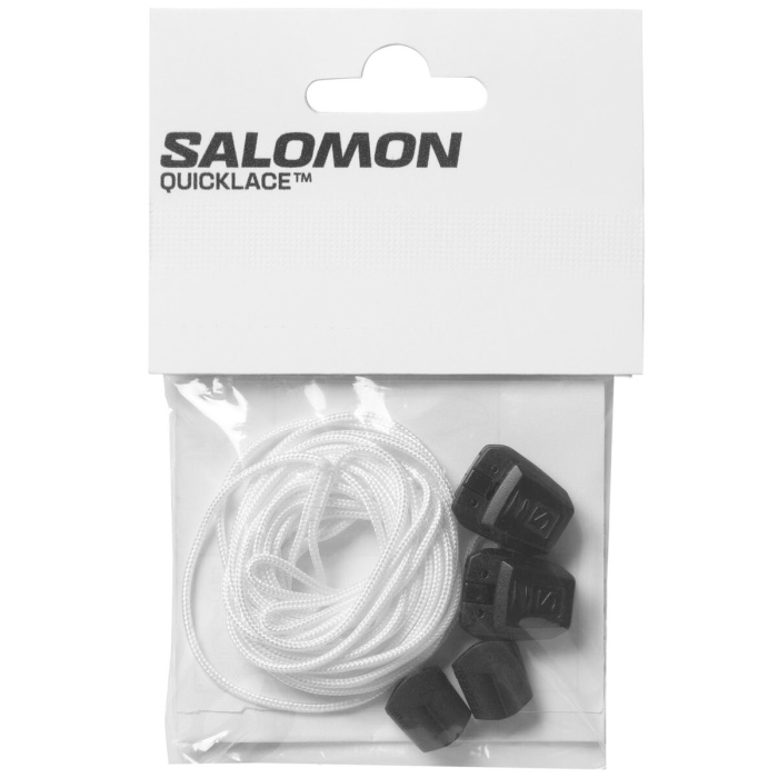 Salomon Quicklace Kit-white – Tilbehør til støvler, sko