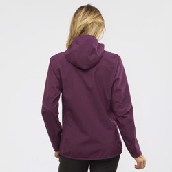 Salomon Outline Jacket Women 20.000mm, winetasting