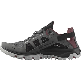 Salomon Techamphibian 5.0 Women, pewter/bl./wild ginger